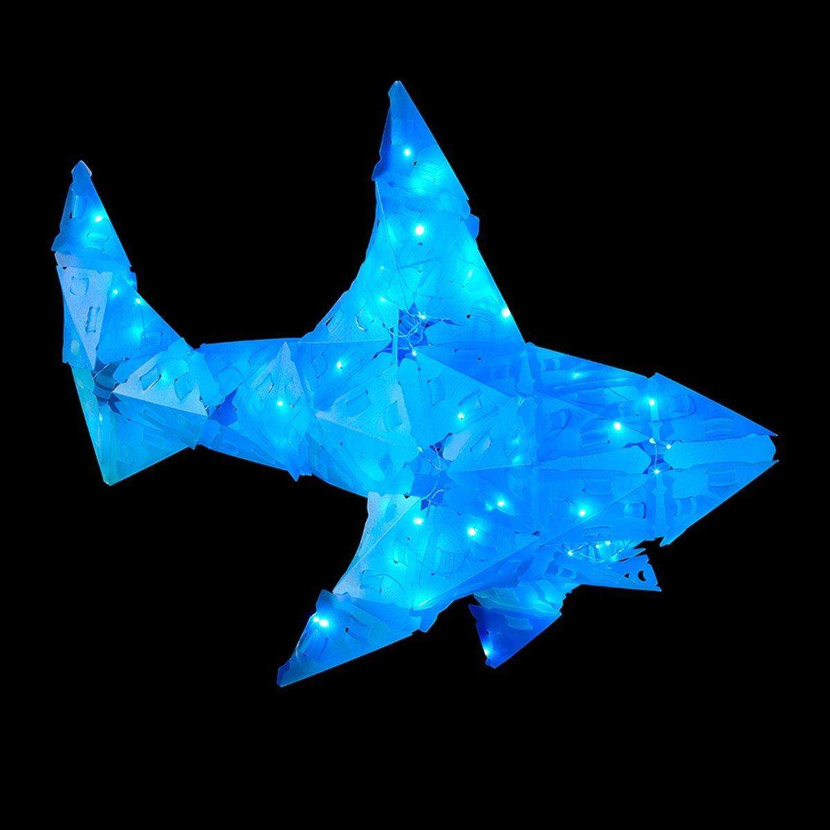 KOSMOS Creatto 3D Leuchtfiguren entwerfen - Hai,Tintenfisch, Möwe oder Fisch