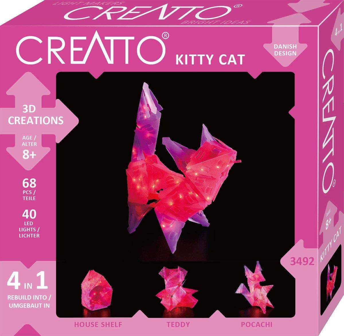KOSMOS Creatto Katze, 3D-Leuchtfigur