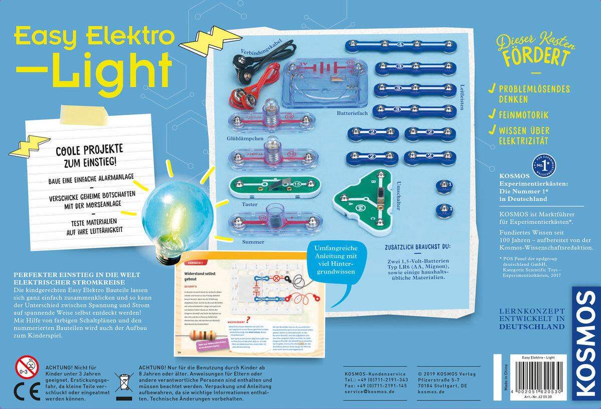 KOSMOS Easy Elektro Light Erste elektrische Stromkreise
