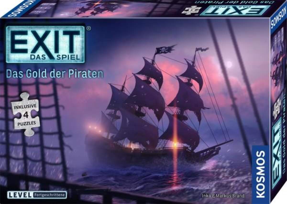 KOSMOS EXIT®-Das Spiel+Puzzle Das Gold der Piraten