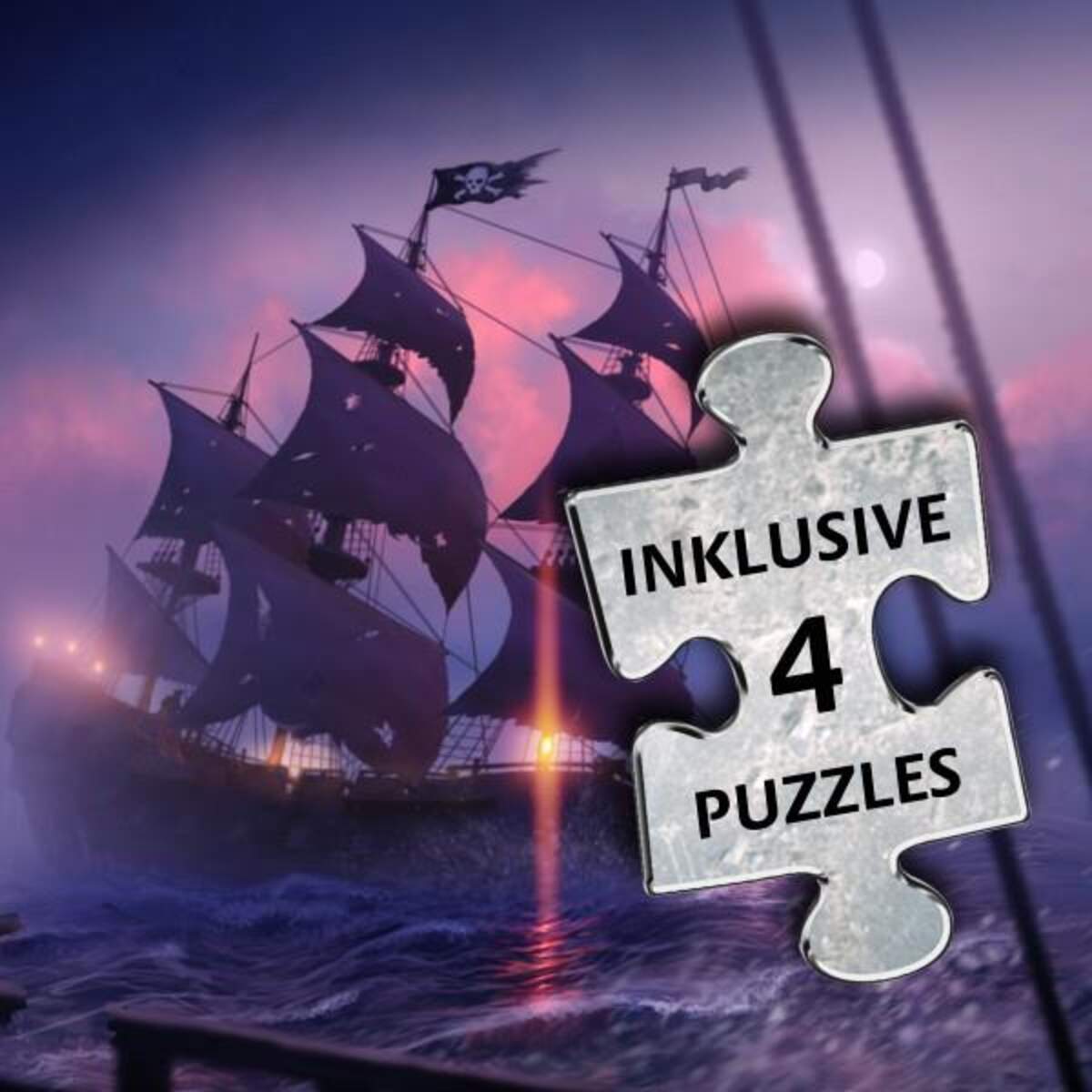 KOSMOS EXIT®-Das Spiel+Puzzle Das Gold der Piraten