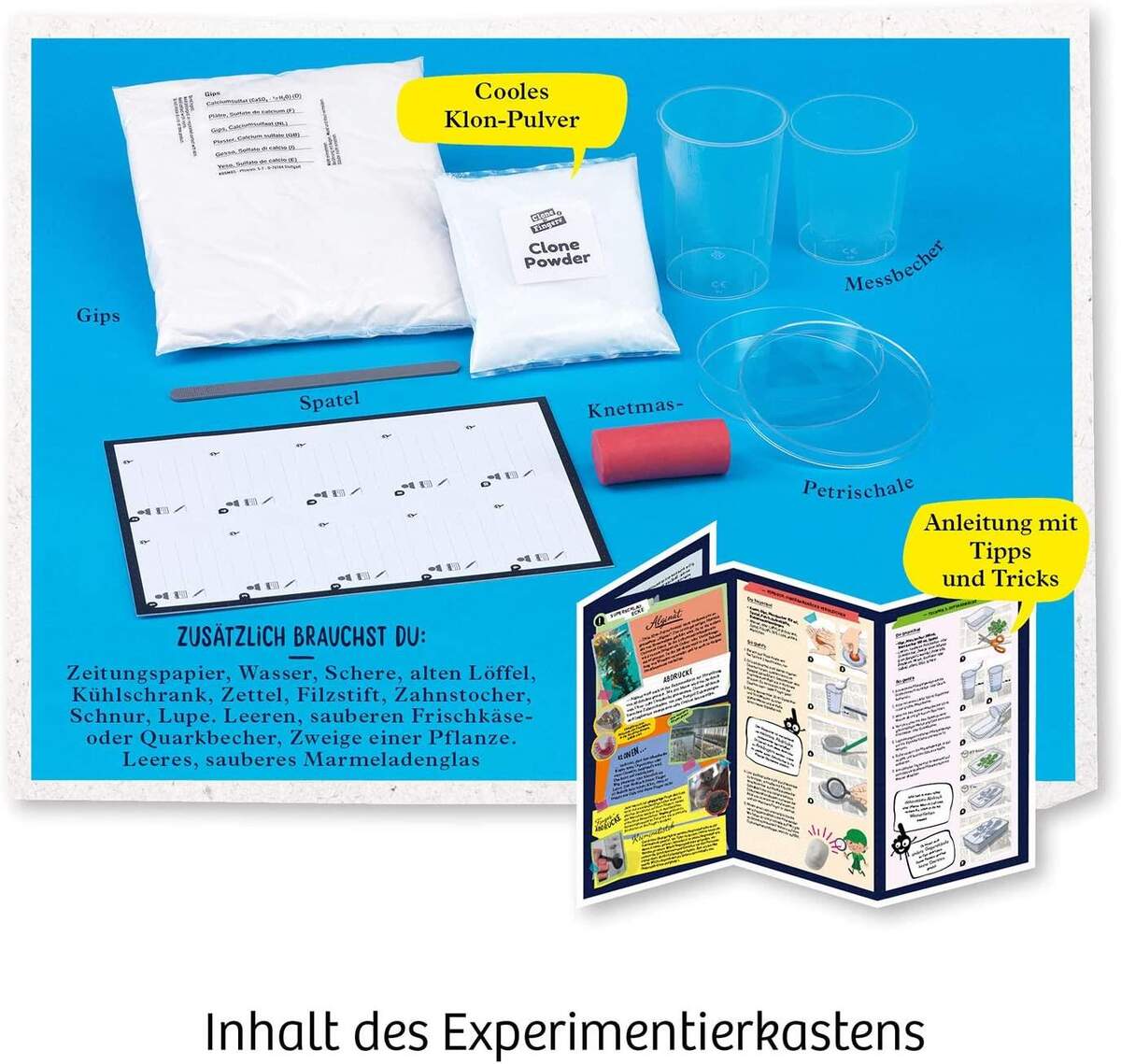 KOSMOS Fun Science - 3D-Fingerabdrücke, 3D-Skulpturen selber machen