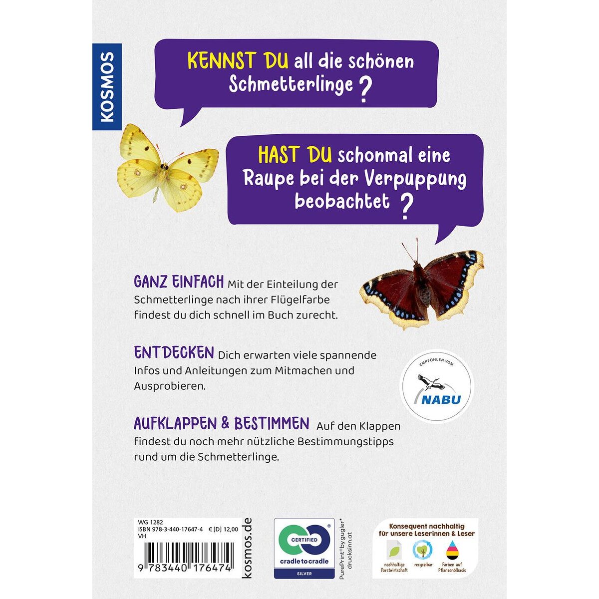 KOSMOS Kindernaturführer - Welcher Schmetterling ist das?