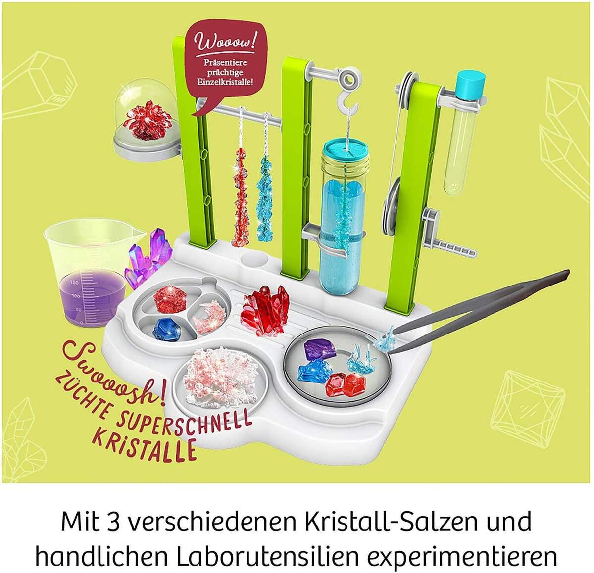KOSMOS Kristall-Labor Experimentierkasten für Kinder