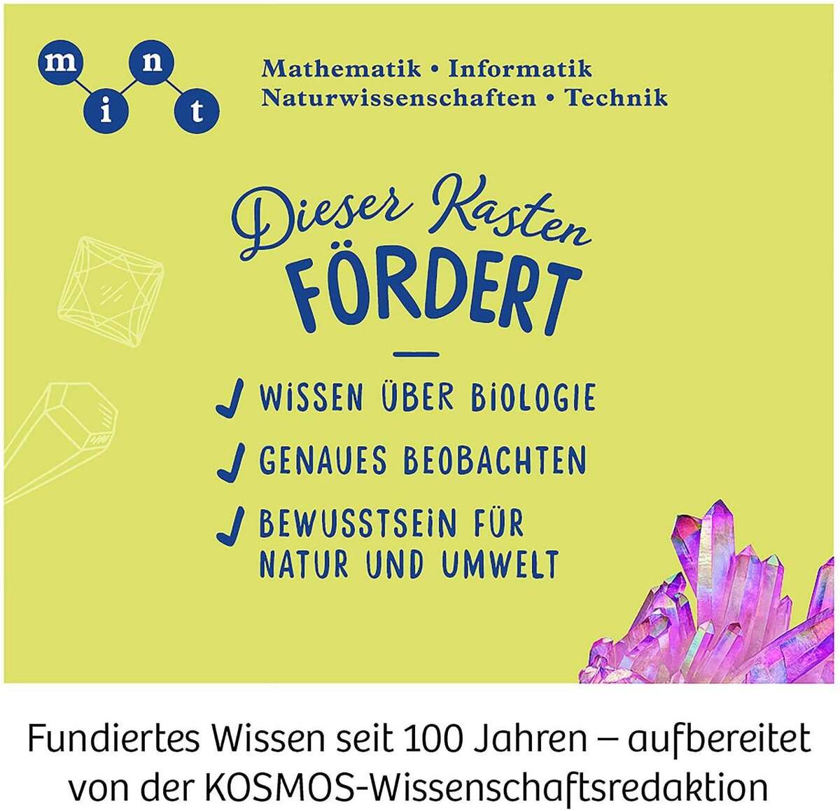 KOSMOS Kristall-Labor Experimentierkasten für Kinder