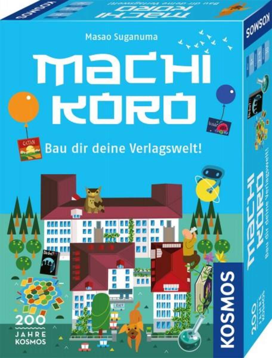 KOSMOS Machi Koro - Bau dir deine Verlagswelt!
