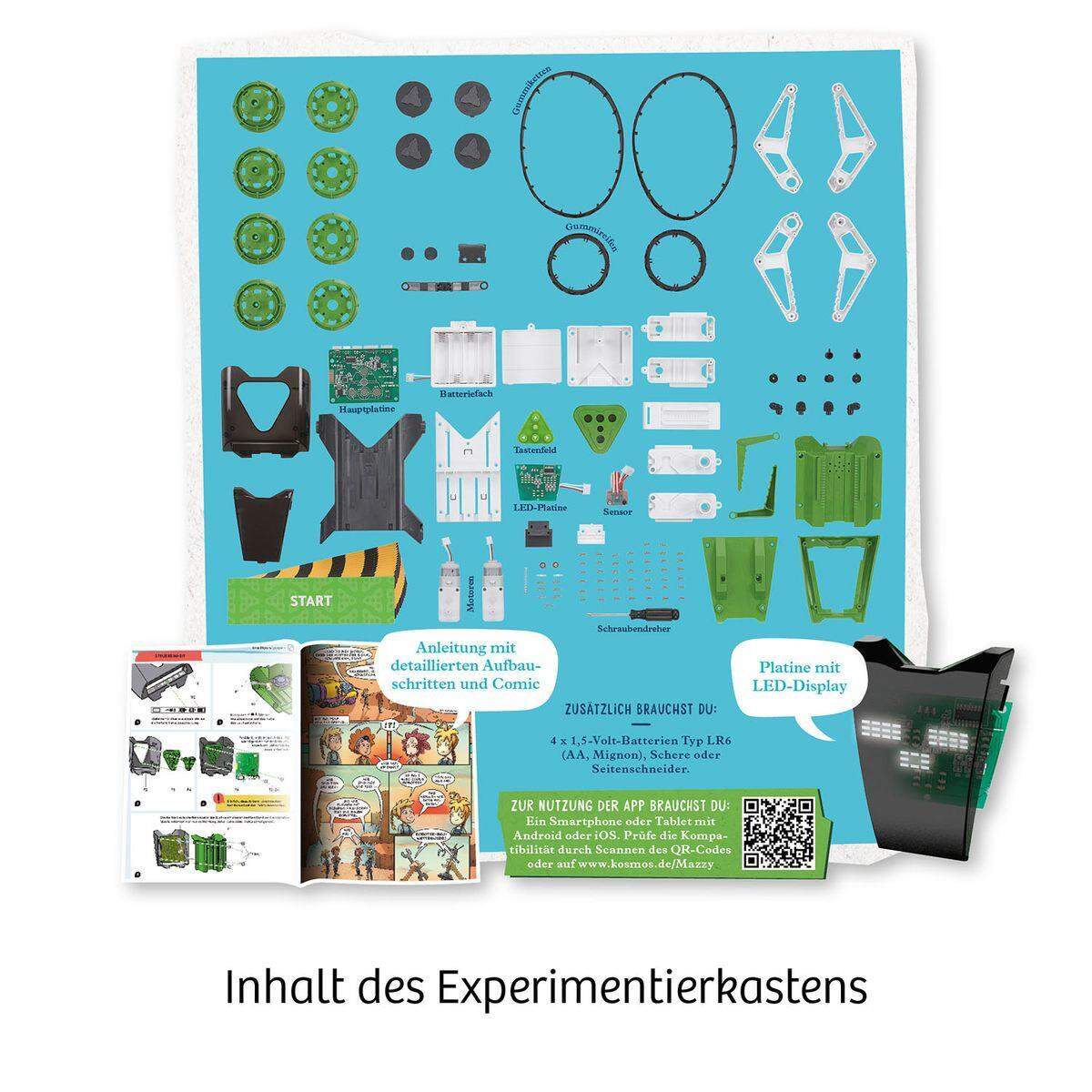 KOSMOS Mazzy, Dein smarter App-Roboter