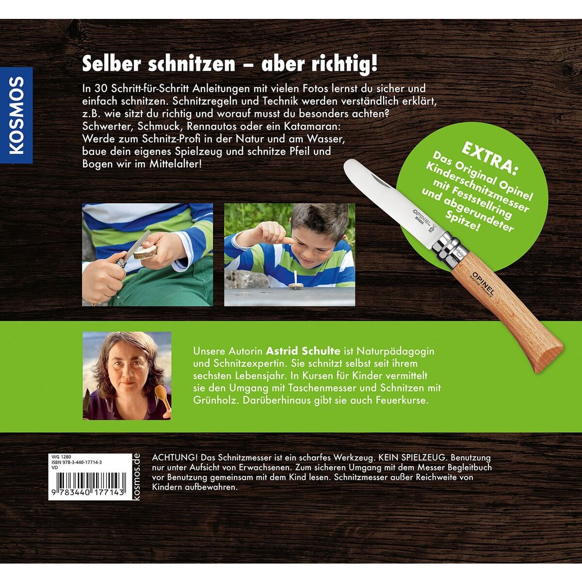 KOSMOS Meine Schnitzwerkstatt (inkl. Messer)