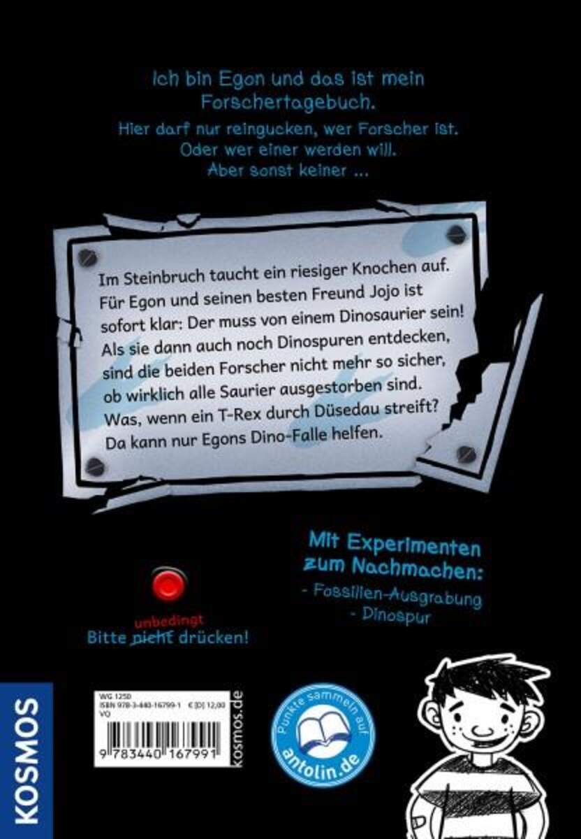 KOSMOS Niemals den roten Knopf drücken, 3, oder die Dinos drehen durch!
