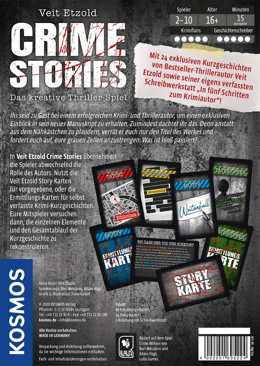 KOSMOS Veit Etzold Crime Stories