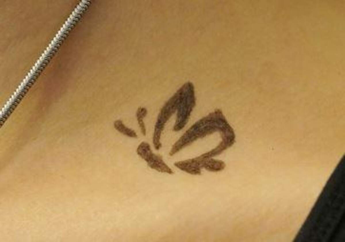 KREUL Tattoo Schablone Fairytale Dream, ca. 14,8 x 10,4 cm