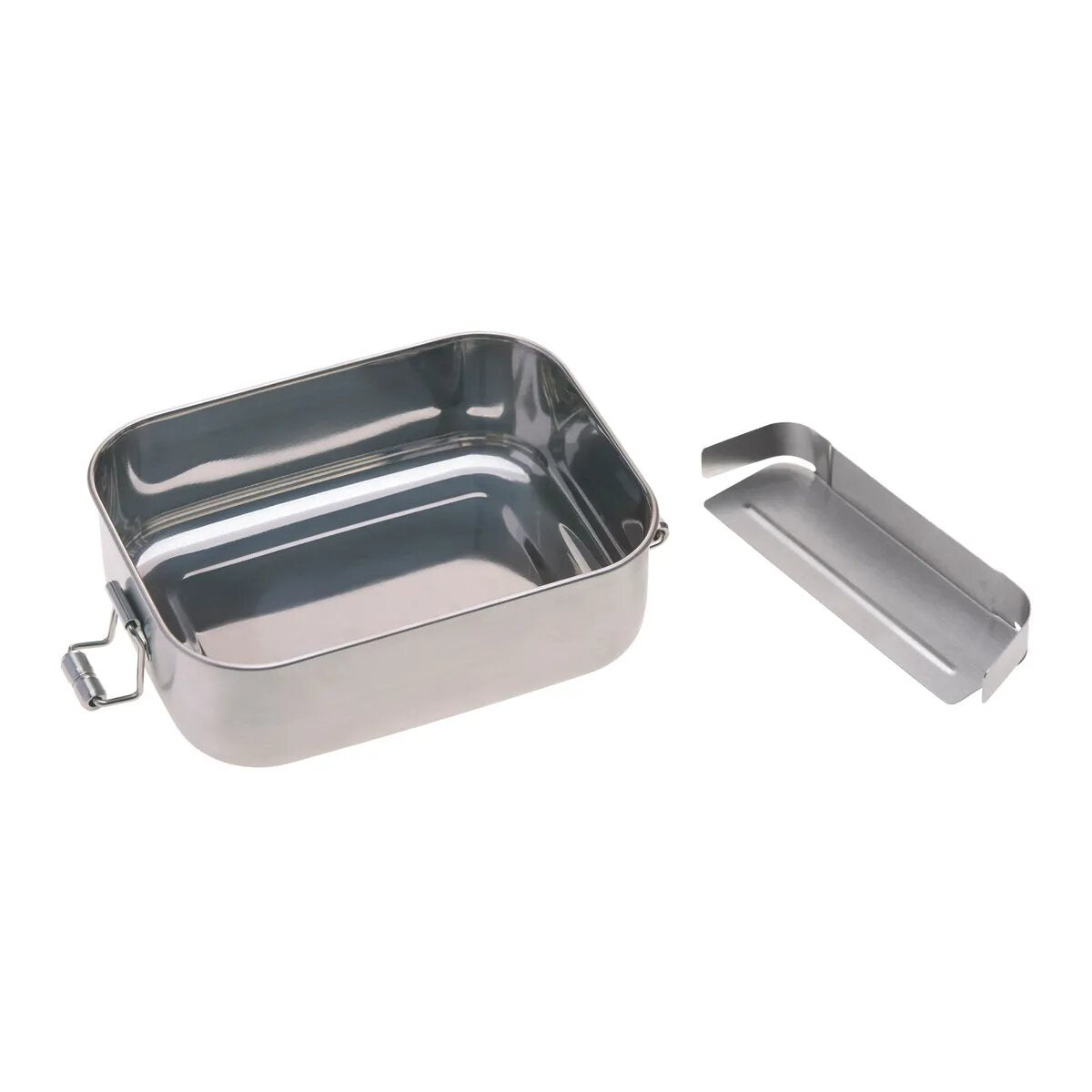 Lässig Kinder Brotdose Edelstahl - Lunchbox, Garden Explorer
