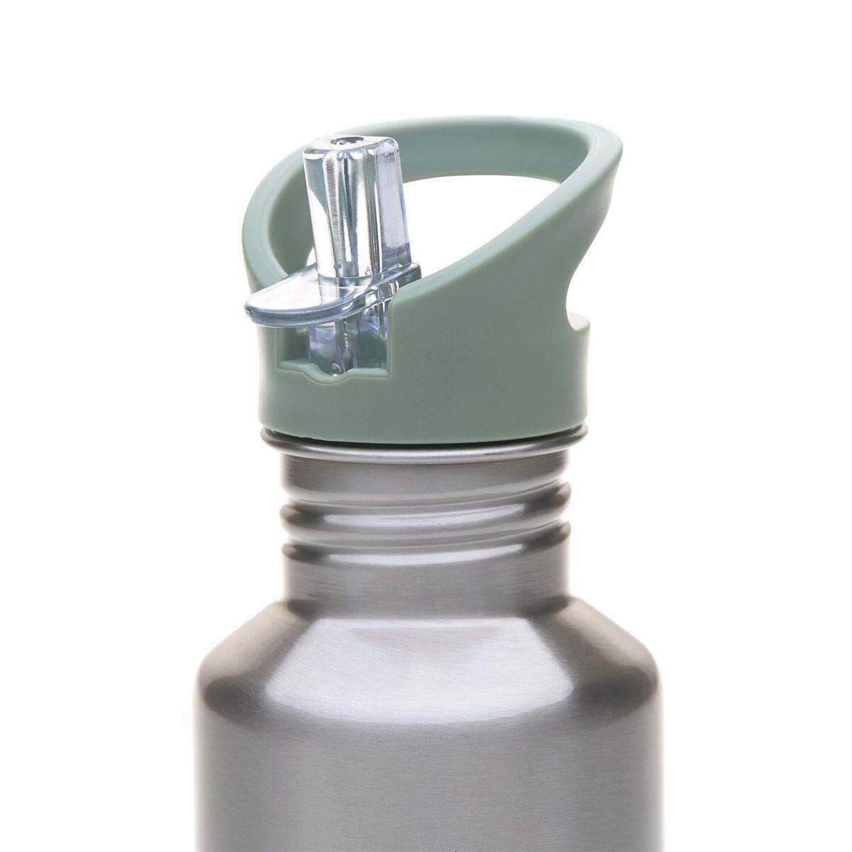 Lässig Kinder Trinkflasche Edelstahl Bottle, Adventure Bus 0,5L