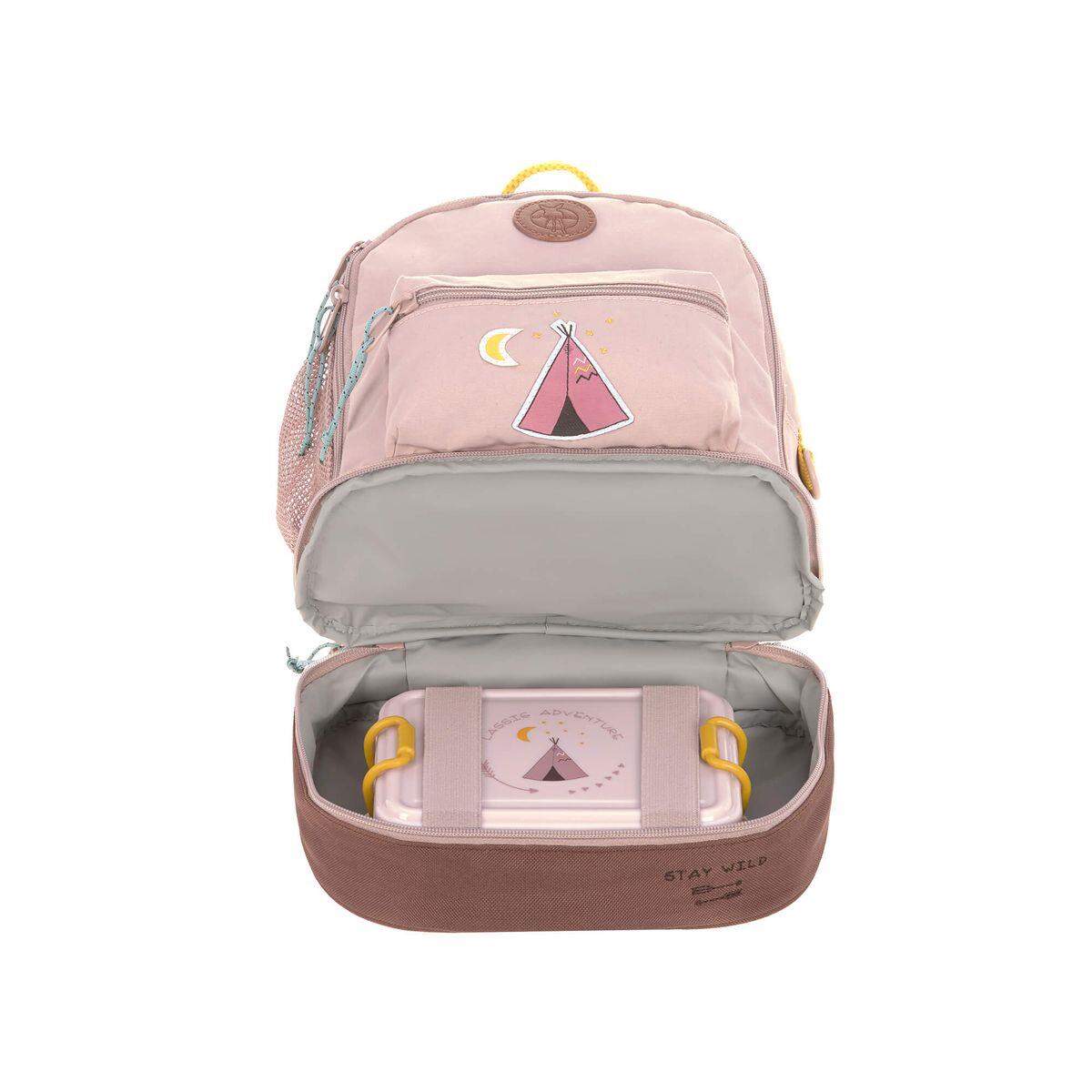 Lässig Kindergartenrucksack - Mini Backpack, Adventure Tipi