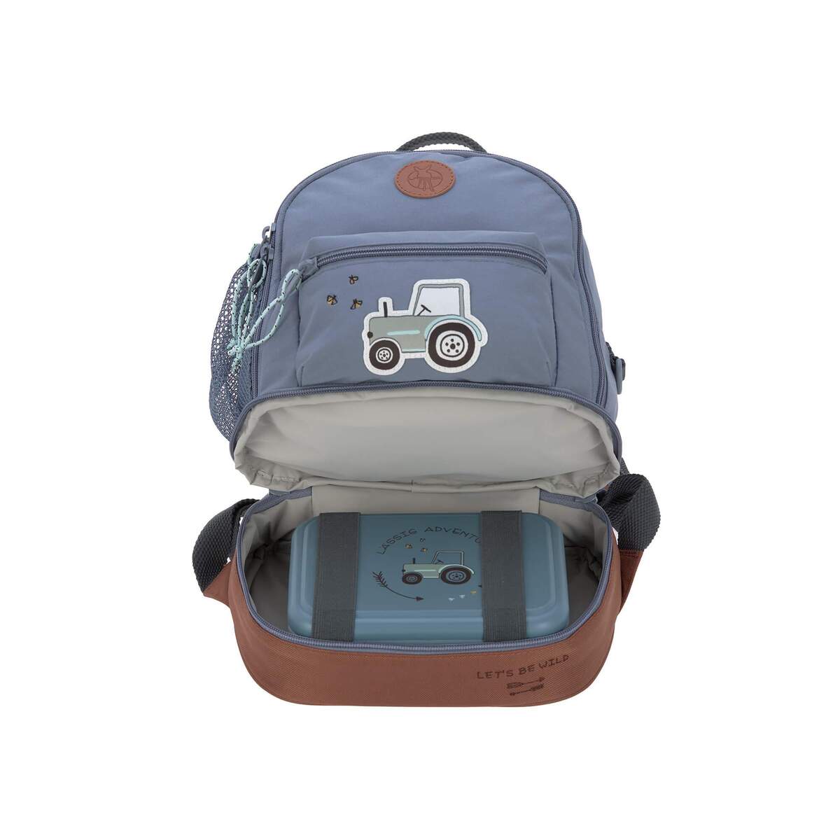 Lässig Kindergartenrucksack Mini Backpack Adventure Tractor