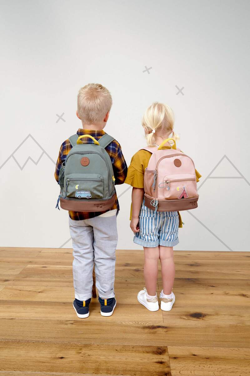 Lässig Kindergartenrucksack Mini Backpack Adventure Bus
