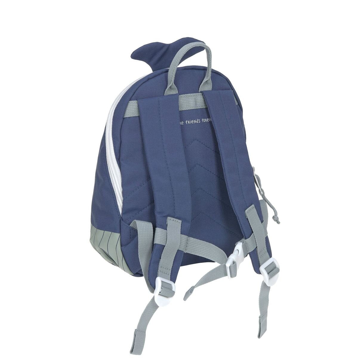 Lässig Kindergartenrucksack Tiny - Wal, Dunkelblau