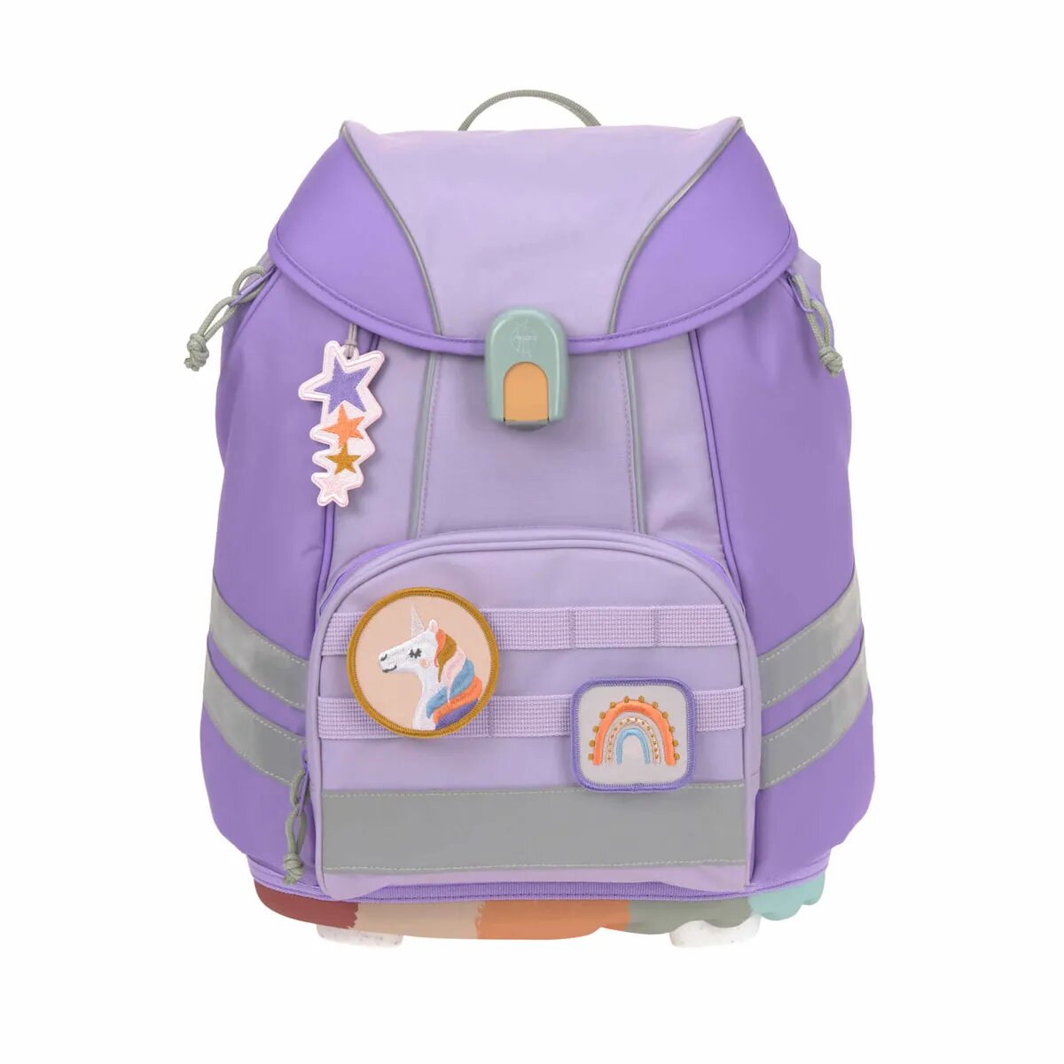 Lässig Schulranzen Set Flexy Unique Violet, 7-teilig
