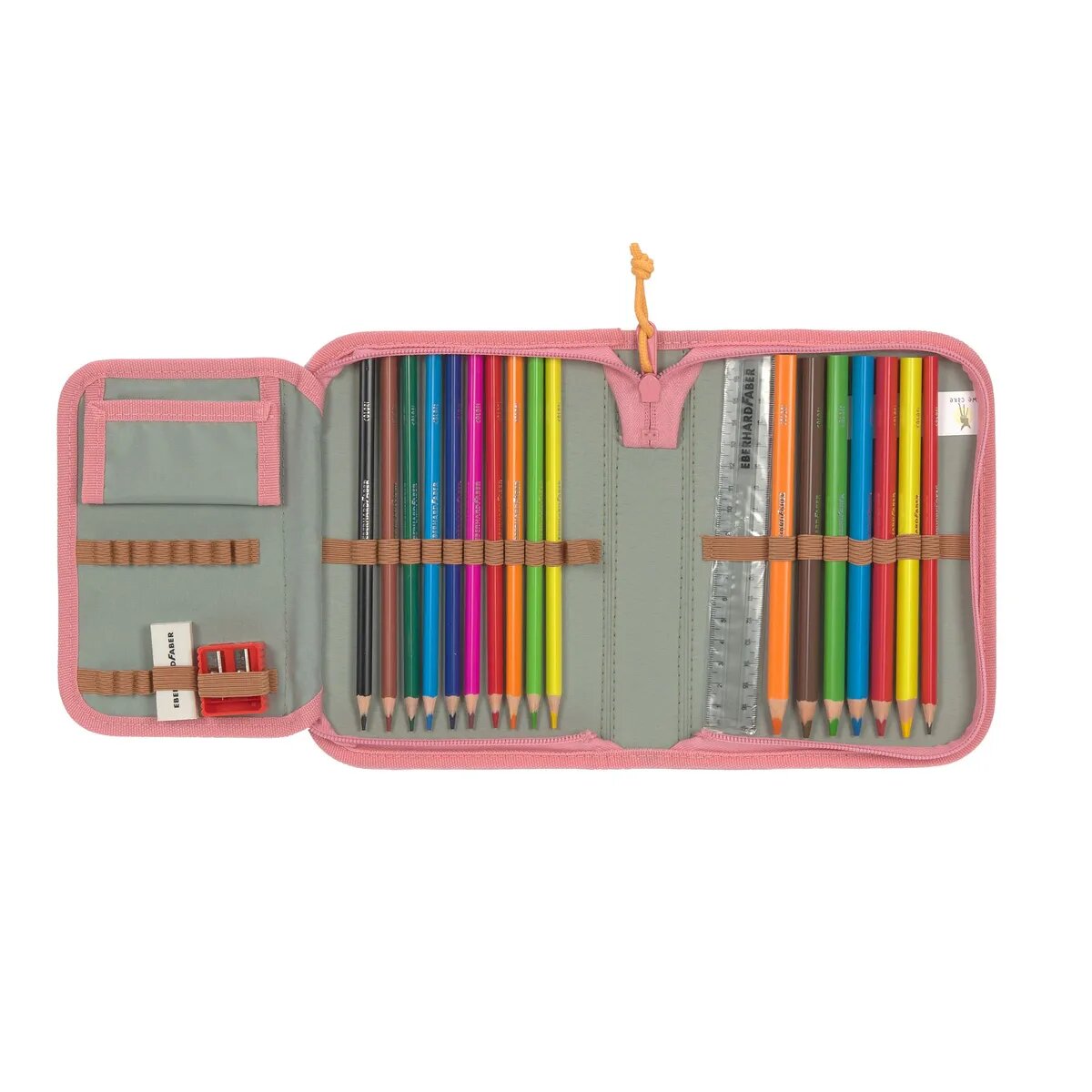 Lässig Schulranzen Set Boxy Unique Pink, 7-teilig