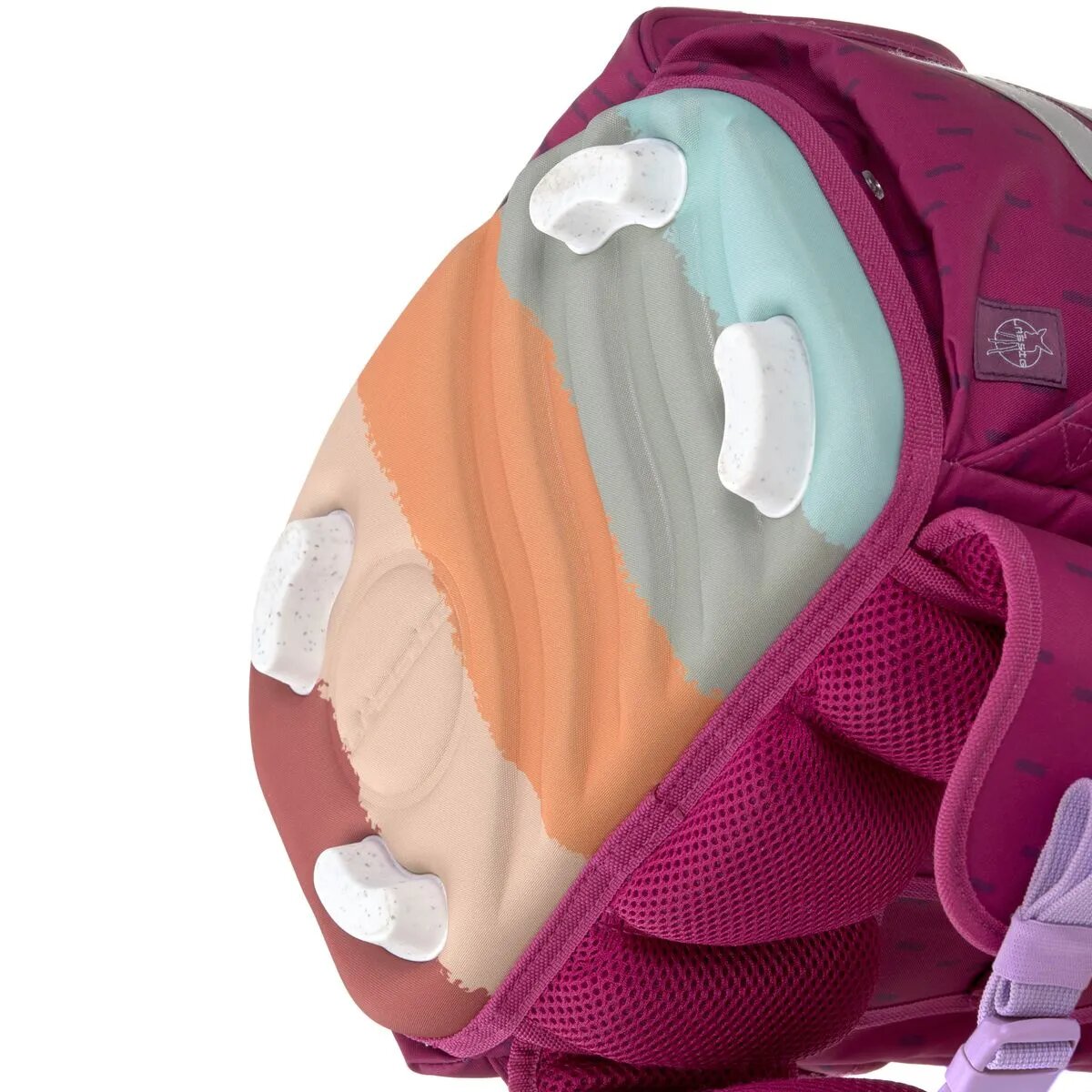 Lässig Schulranzen Set Flexy Unique Speckles Berry, 7-teilig