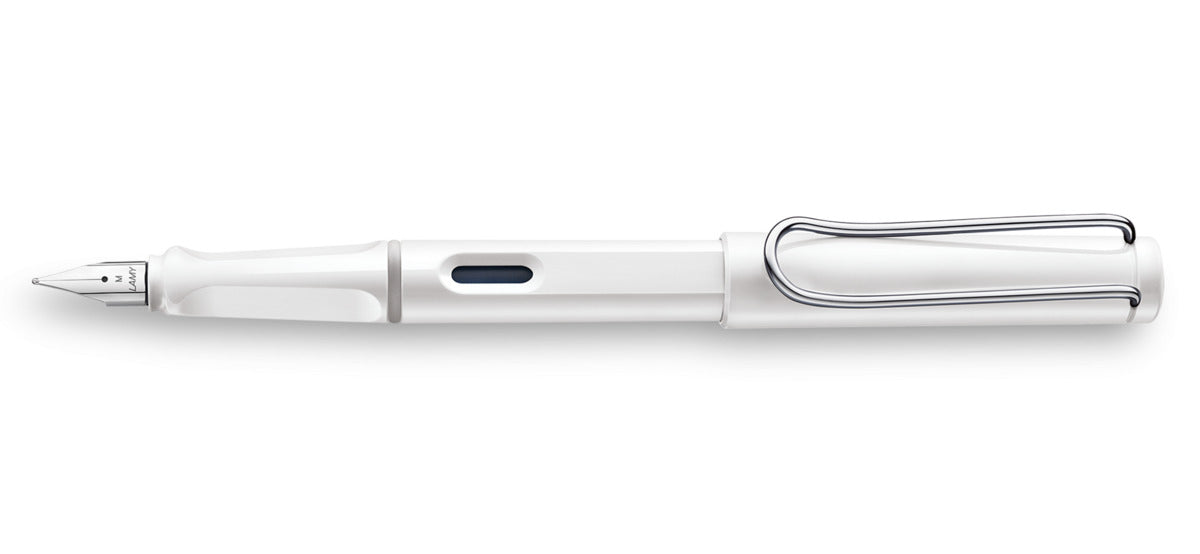 LAMY Füllhalter Safari weiß, M, Modell 019