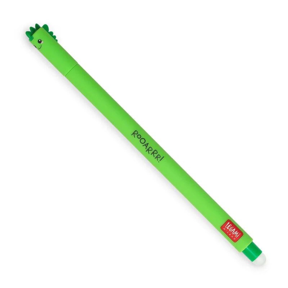 Legami Löschbarer Gelstift - Erasable Pen, grüner Dino