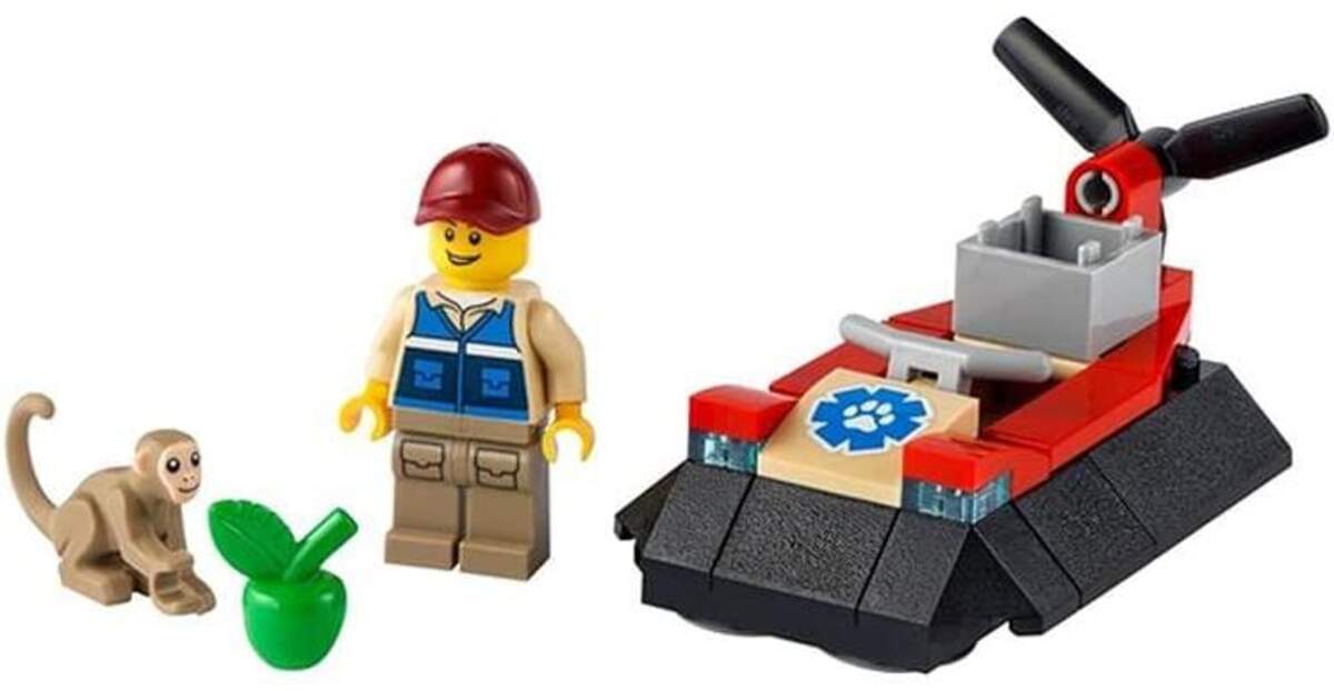 LEGO® City 30570 Luftkissenboot für Tierrettungen
