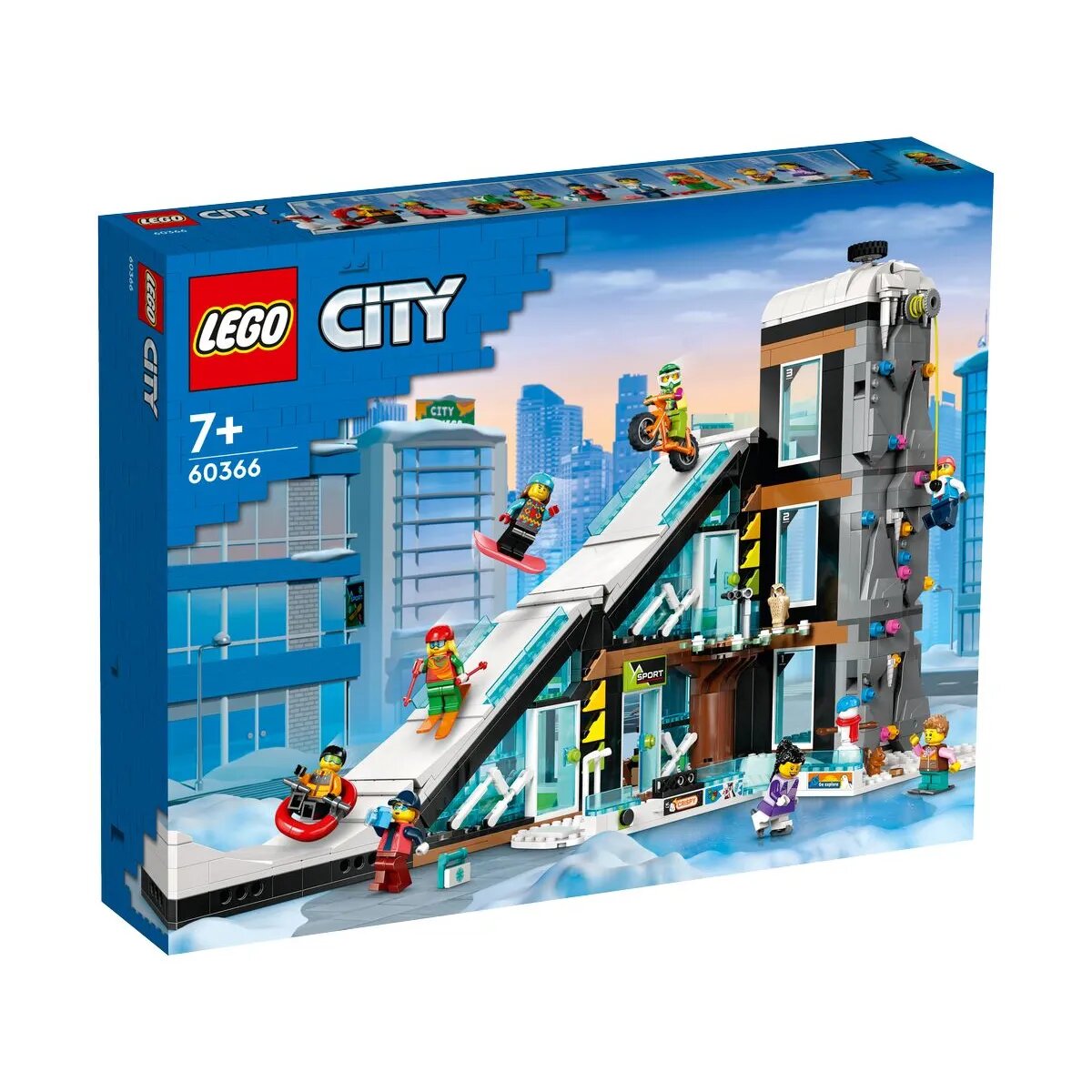 LEGO® City Community 60366 Wintersportpark