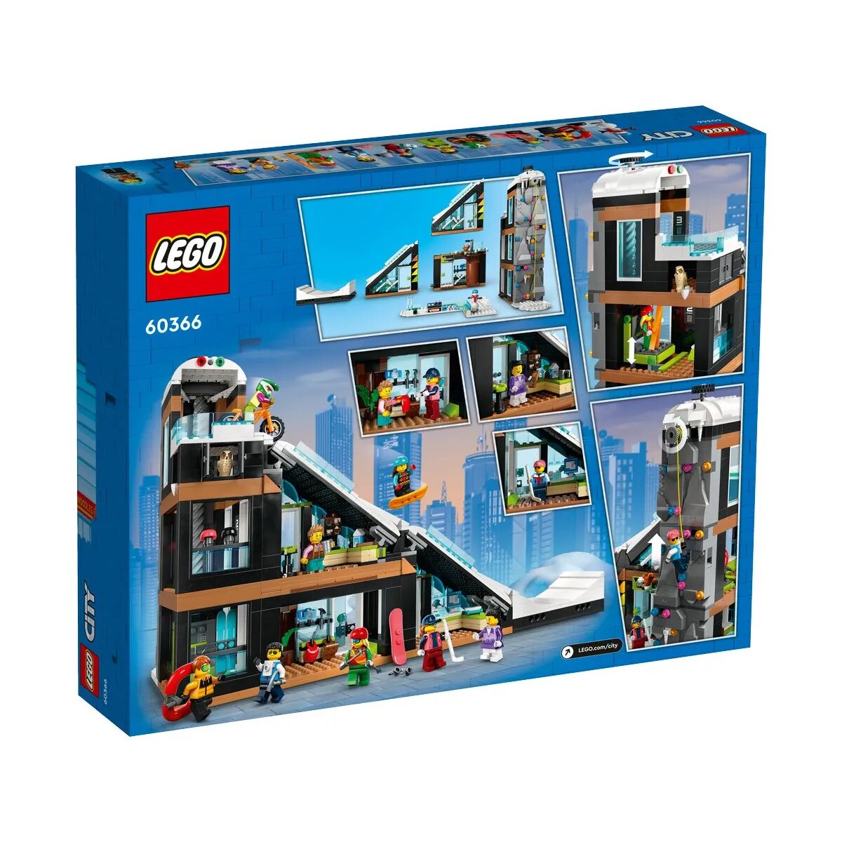 LEGO® City Community 60366 Wintersportpark