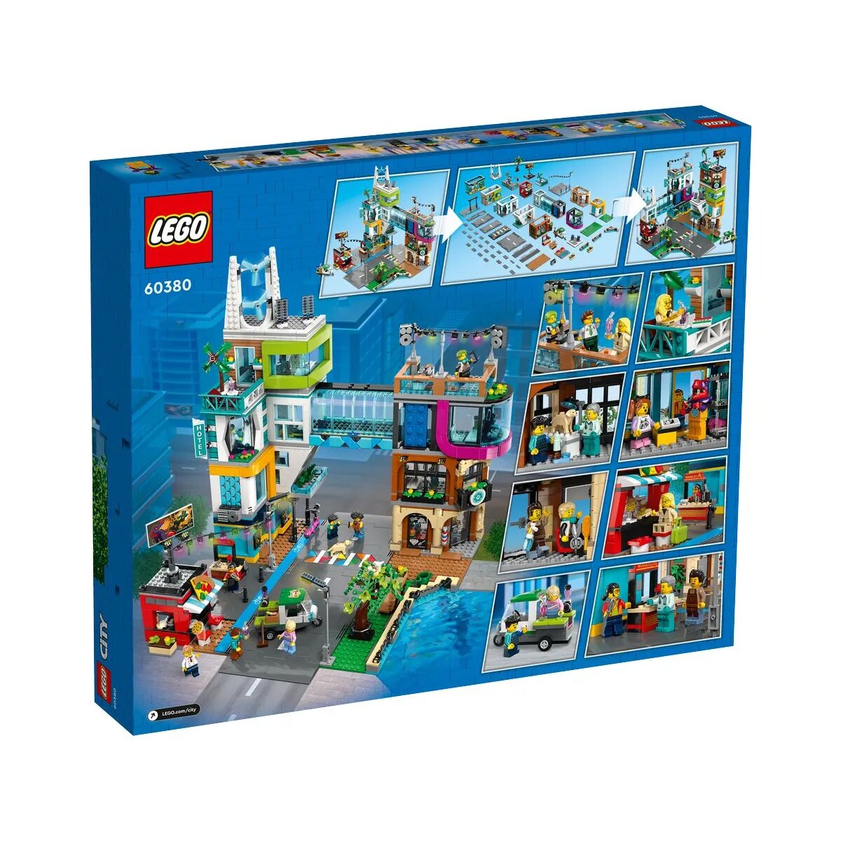 LEGO® City Community 60380 Stadtzentrum