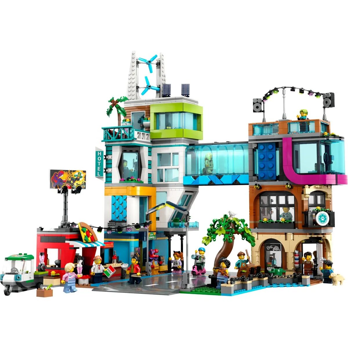 LEGO® City Community 60380 Stadtzentrum