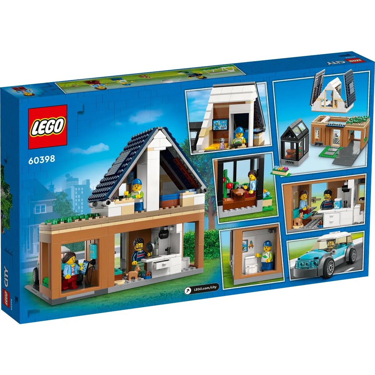 LEGO® City Community 60398 Familienhaus mit Elektroauto