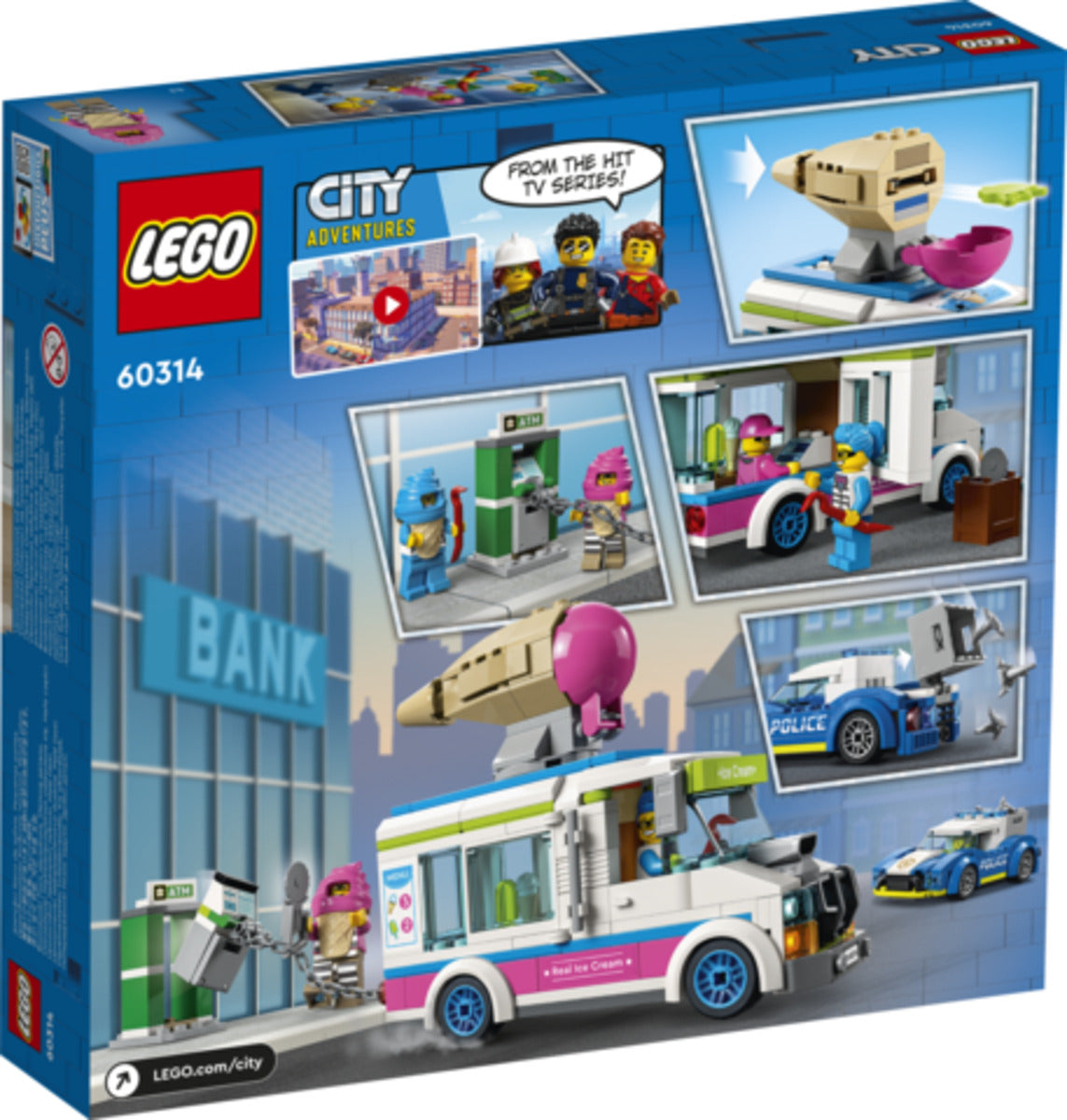 LEGO® City Police 60314 Eiswagen-Verfolgungsjagd