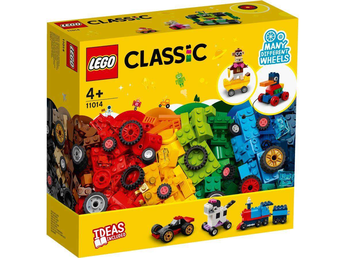 LEGO® Classic 11014 Steinebox mit Rädern