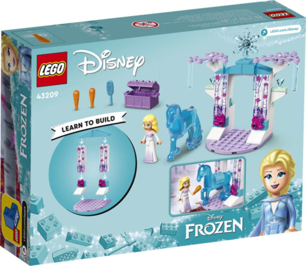 LEGO® Disney Frozen 43209 Elsa und Nokks Eisstall