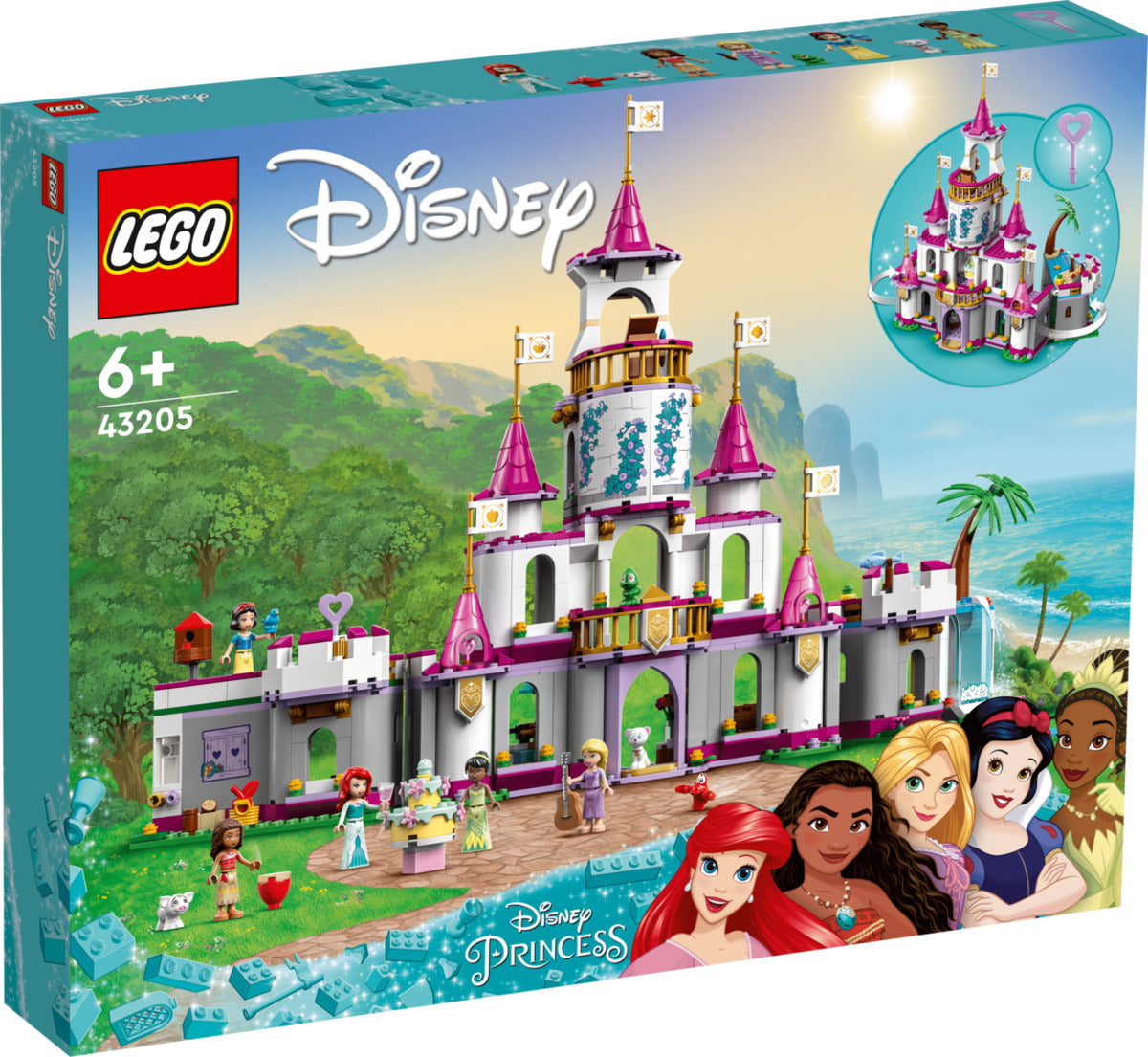 LEGO® Disney Princess 43205 Spielset Ultimatives Abenteuerschloss