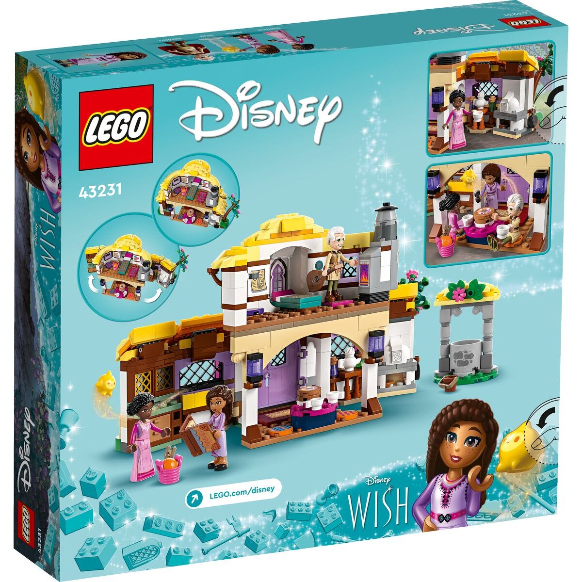 LEGO® Disney Princess™ 43231 Ashas Häuschen