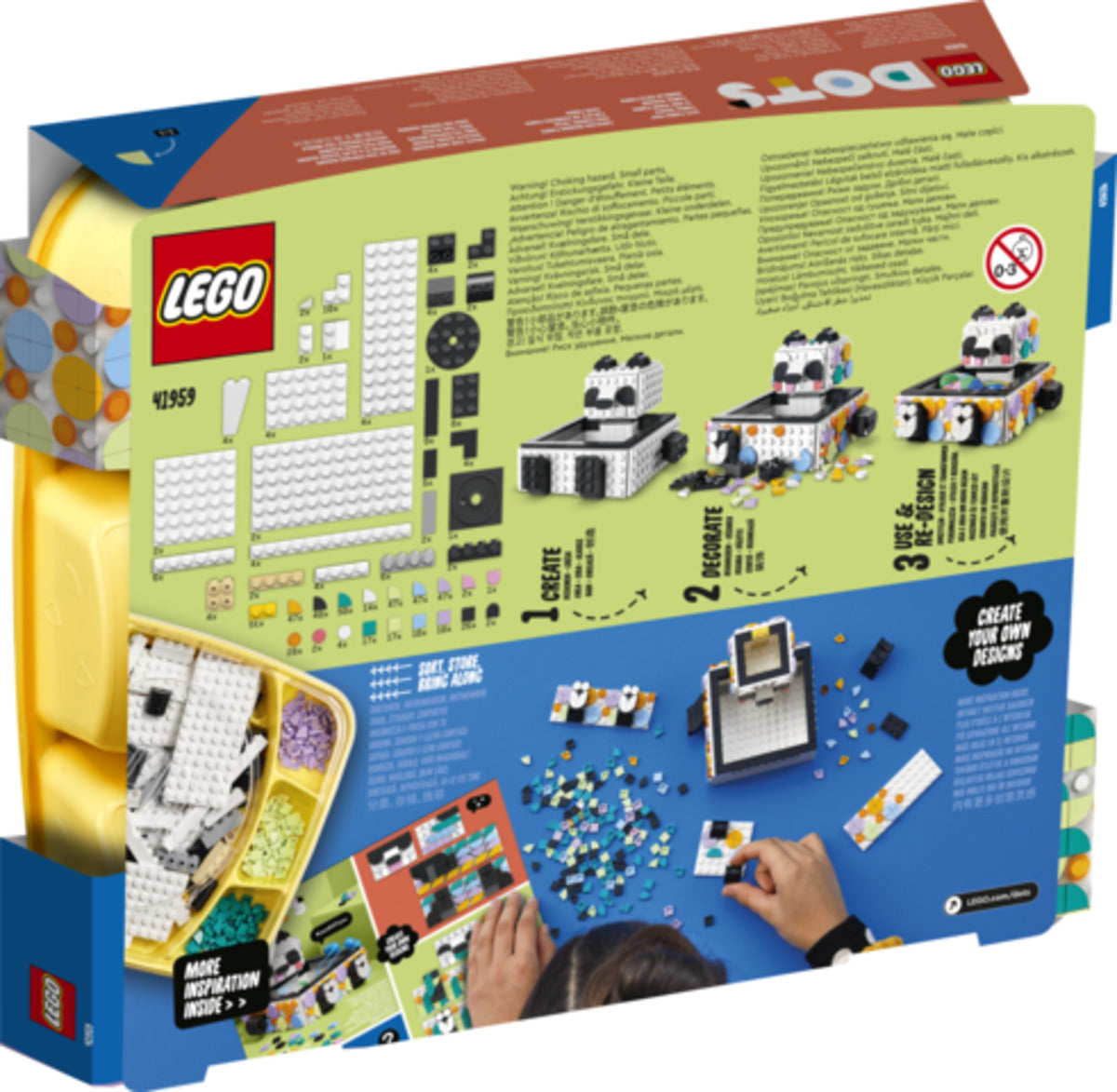 LEGO® DOTS 41959 Panda Ablageschale