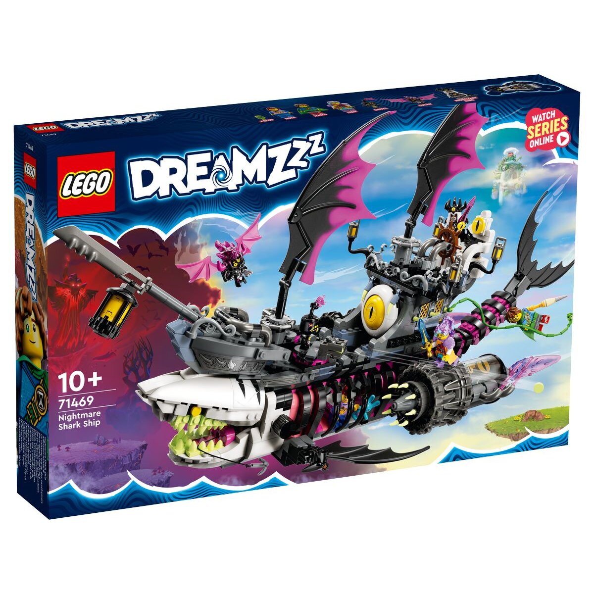 LEGO® DREAMZzz™ 71469 Albtraum-Haischiff