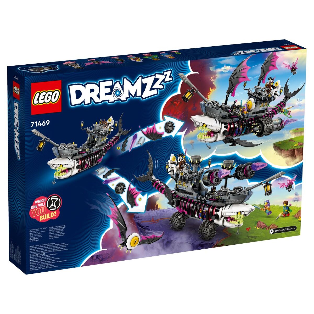 LEGO® DREAMZzz™ 71469 Albtraum-Haischiff