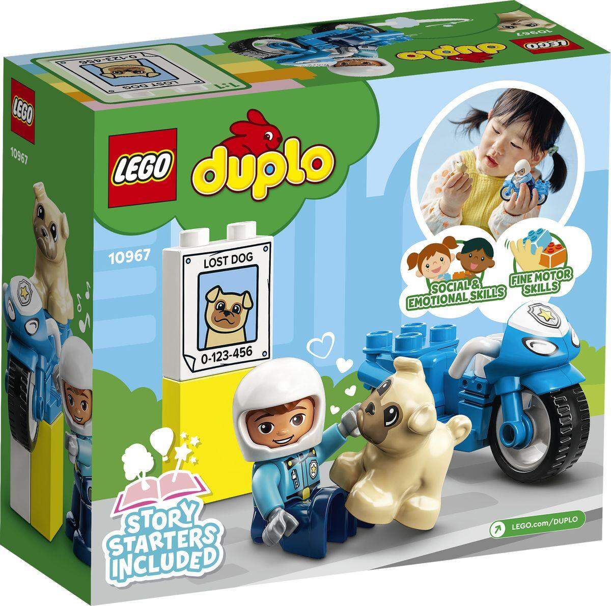 LEGO® DUPLO® 10967 Polizeimotorrad