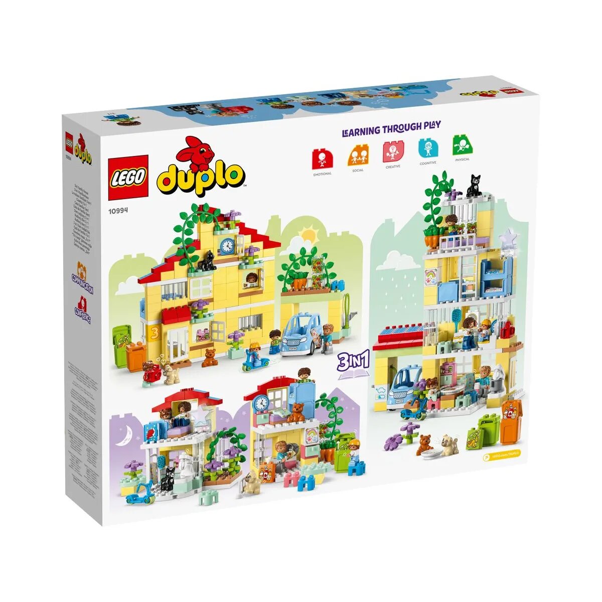LEGO® DUPLO® Town 10994 3-in-1-Familienhaus