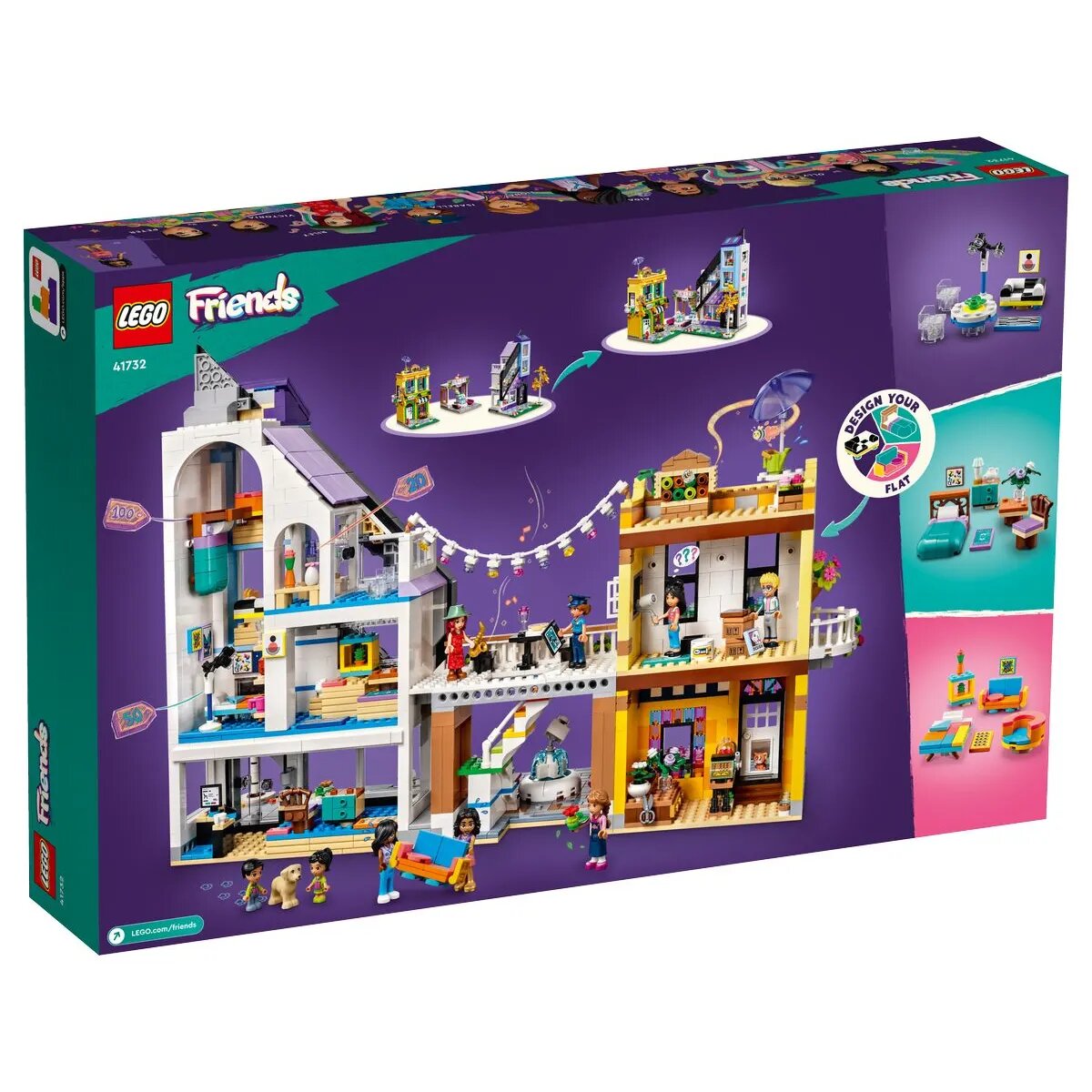 LEGO® Friends 41732 Stadtzentrum