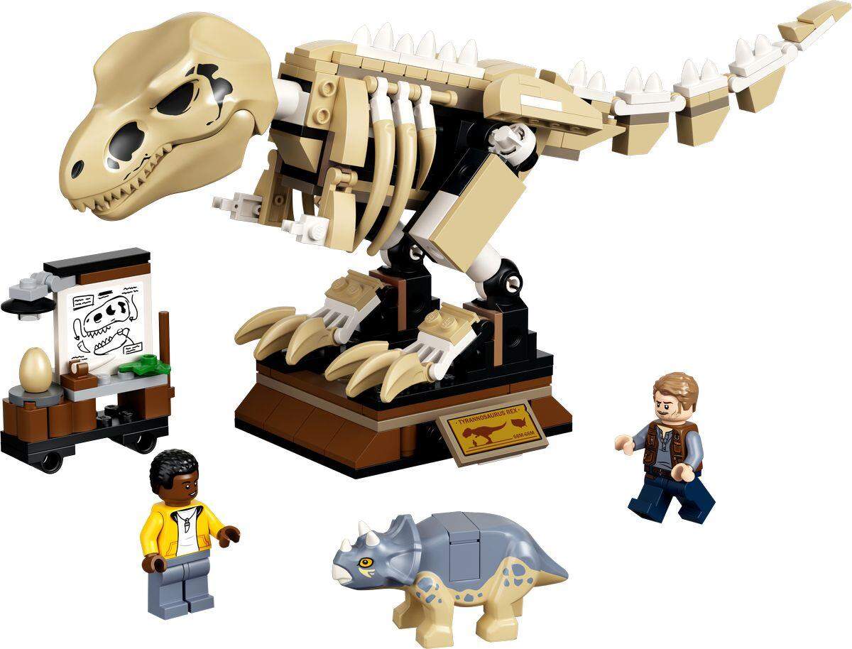 LEGO® Jurassic World™ 76940 T. Rex-Skelett in der Fossilienausstellung