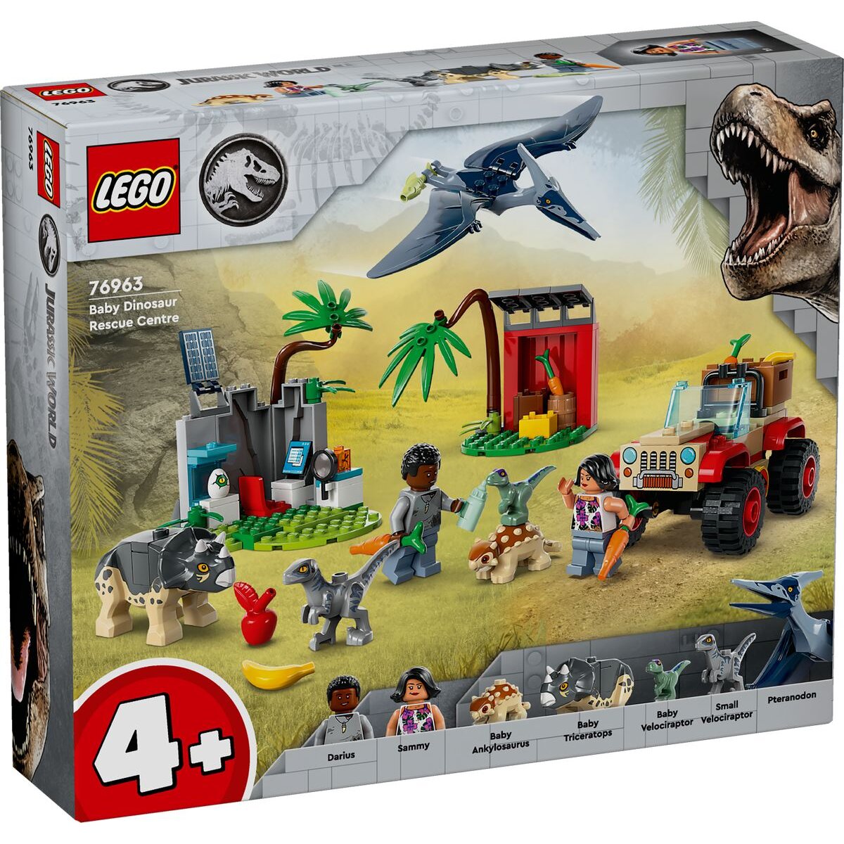 LEGO® Jurassic World™ 76963 Rettungszentrum für Baby-Dinos