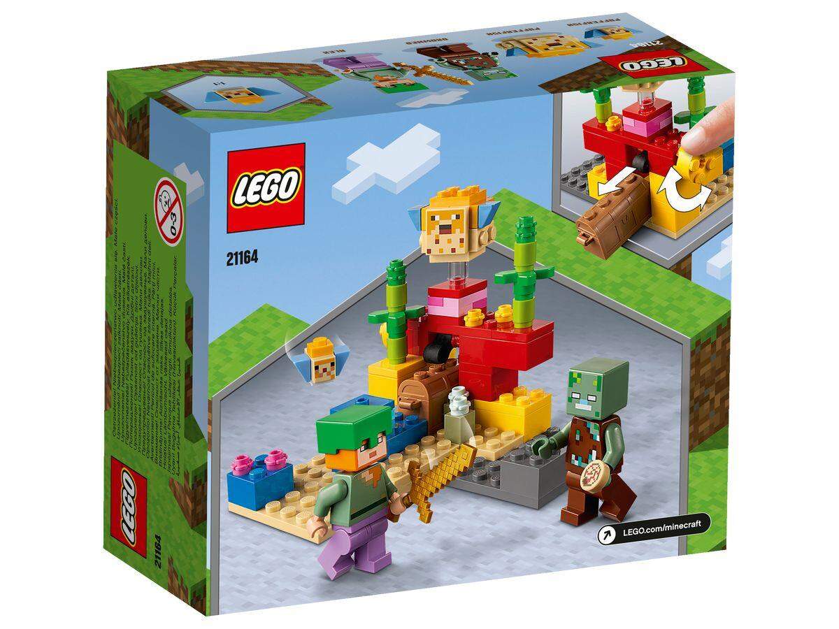 LEGO® Minecraft™ 21164 - Das Korallenriff