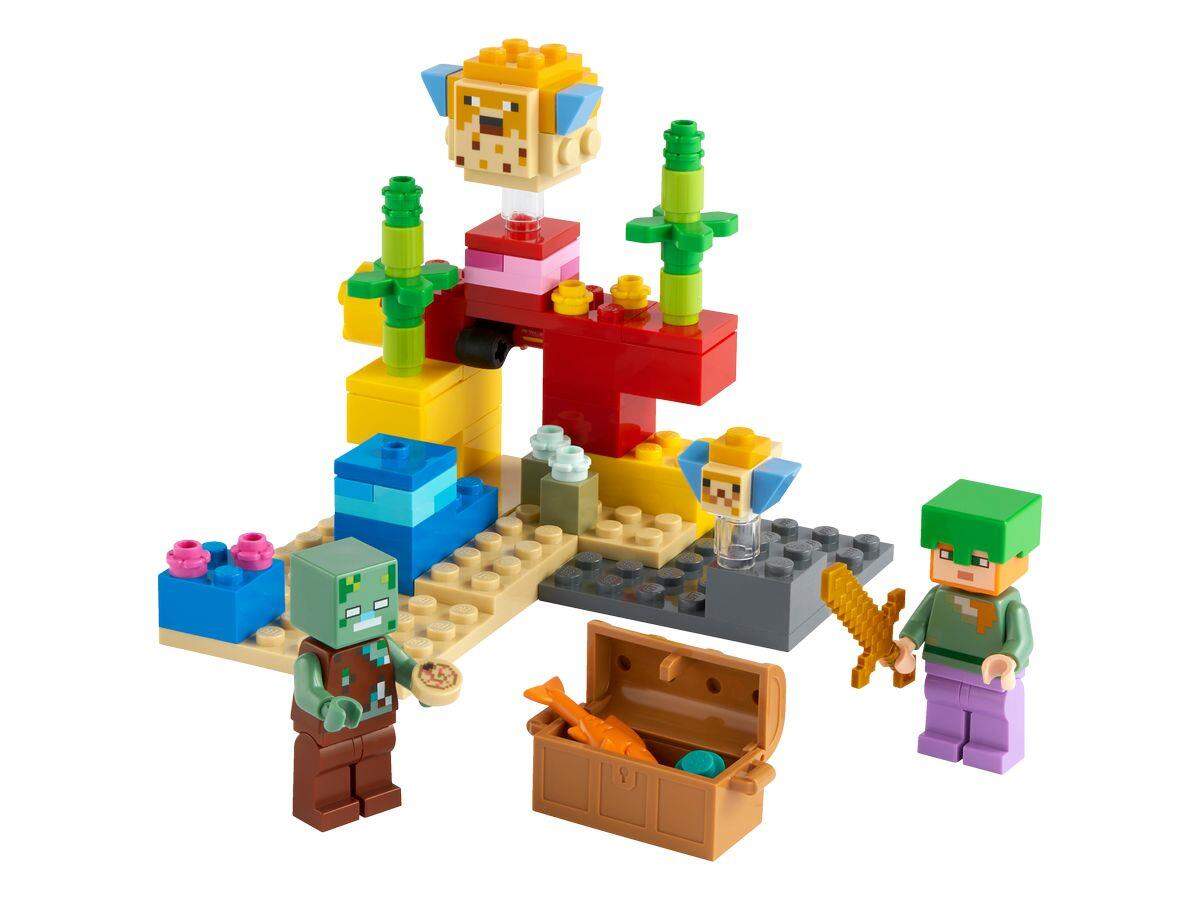 LEGO® Minecraft™ 21164 - Das Korallenriff