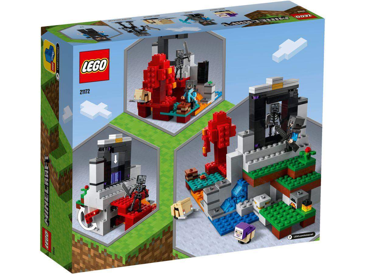 LEGO® Minecraft™ 21172 Das zerstörte Portal
