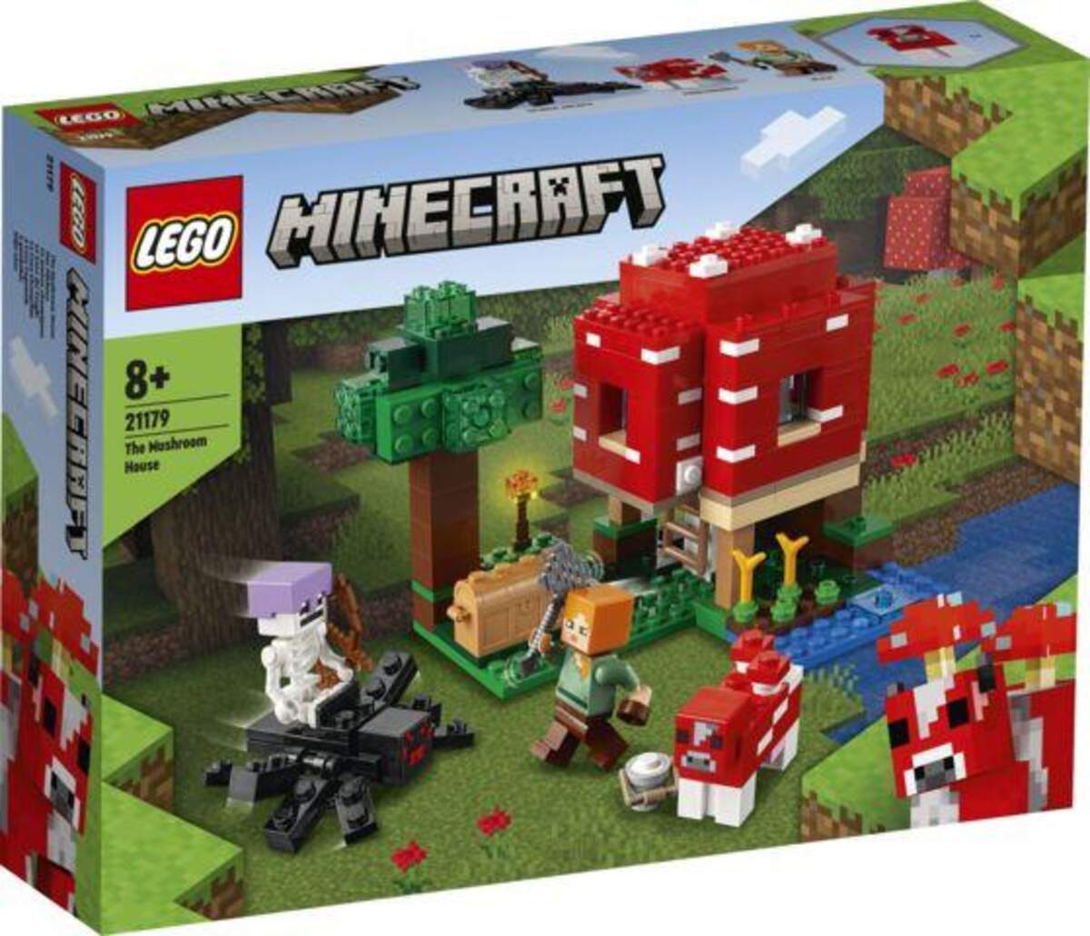 LEGO® Minecraft™ 21179 Das Pilzhaus
