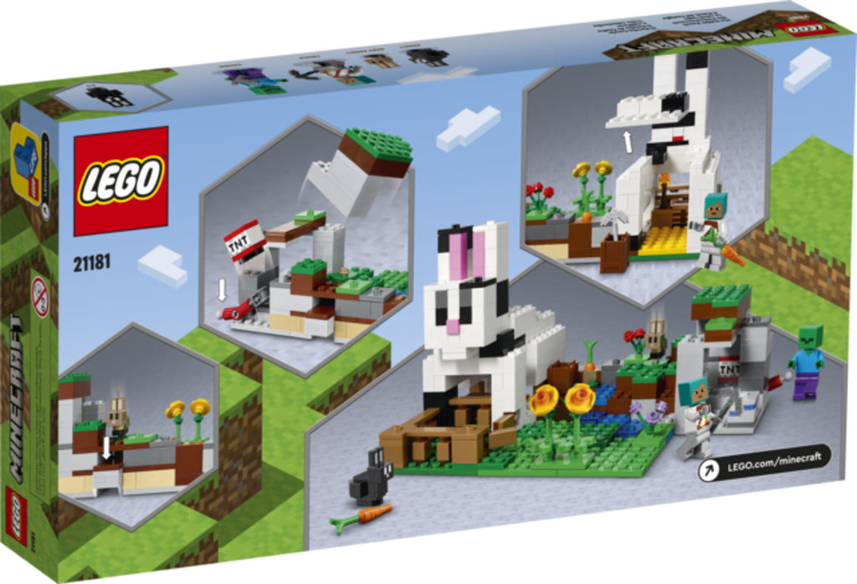 LEGO® Minecraft™ 21181 Die Kaninchenranch